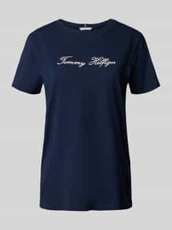 Tommy Hilfiger Regular fit T-shirt van puur katoen