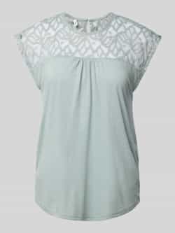 Only Kanten shirt ONLSINDY LIFE S S O-NECK MIX TOP JRS