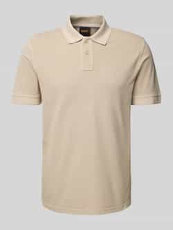 Boss Orange Slim fit poloshirt met labelprint model 'Prime'