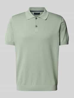 Christian Berg Men Poloshirt met labeldetail