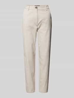Vero Moda Tapered leg chino met knoop in hoornlook model 'CHRISTY'
