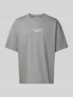 Calvin Klein Jeans Relaxed fit T-shirt met ronde hals