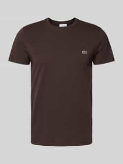 Lacoste Regular fit T-shirt van puur katoen model 'SUPIMA'