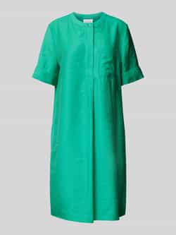 Comma Casual Identity Knielange jurk met borstzak