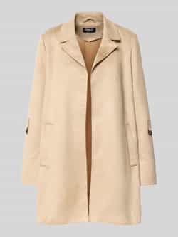 Only Regular fit lange jas met suèdelook model 'JOLINE'