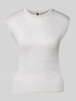 Vero Moda Slim fit T-shirt van viscosemix model 'SARAH'