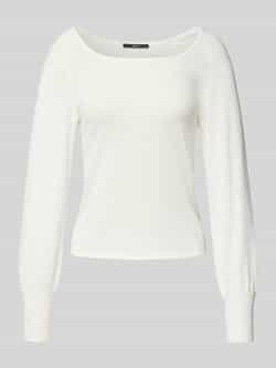 Zero Gebreide pullover met ballonmouwen