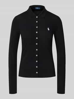 Polo Ralph Lauren Slim fit poloshirt met labelstitching