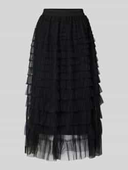 Apricot Midirok met volants