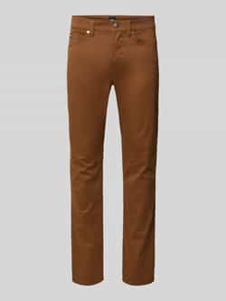 Boss Slim fit broek van katoenmix model 'DELAWARE'