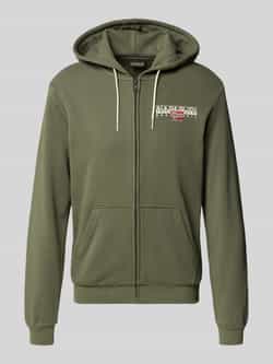Napapijri Sweatjack met capuchon en kangoeroezak model 'AYLMER'