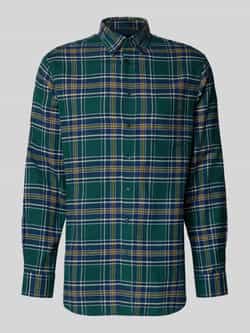 Christian Berg Men Regular fit vrijetijdsoverhemd met button-downkraag