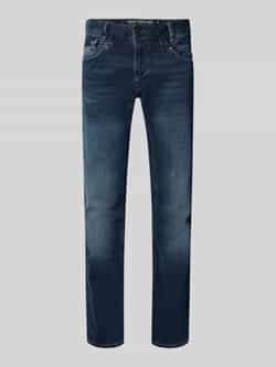 PME Legend Regular fit jeans met logoprint model 'Commander'