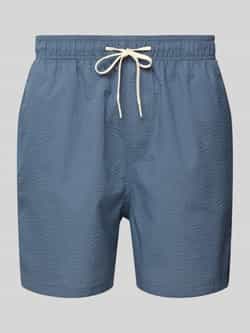 Selected Homme Relaxed fit zwembroek met structuurmotief model 'COOPER'
