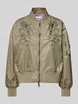 Blonde No. 8 Bomberjack met motiefstitching