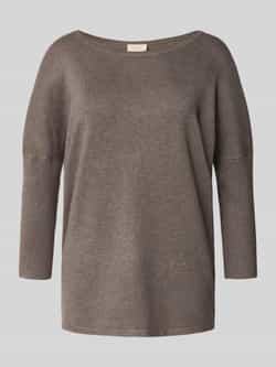 FREE QUENT Gebreide pullover van viscosemix met 3 4-mouwen model 'JONE'
