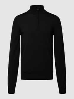 HUGO Gebreide pullover van scheerwol model 'San Quirin'