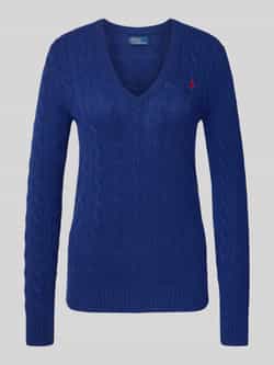 Polo Ralph Lauren Gebreide pullover van een mix van wol en kasjmier model 'KIMBERLY'