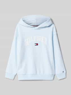 Tommy Hilfiger Kids Hoodie met labelstitching model 'VARSIRY'
