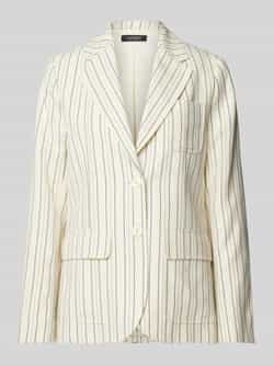 Lauren Ralph Lauren Blazer met streepmotief en klepzakken