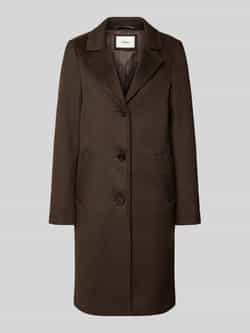 S.Oliver RED LABEL Regular fit lange jas met wol