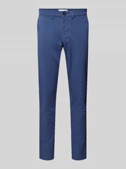 Selected Homme Slim fit stoffen broek met Franse steekzakken