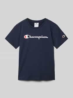 Champion T-shirt met labelprint