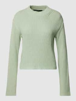 Vero Moda Trui met ronde hals VMHILDE LS O-NECK SHORT PULLOVER NOOS