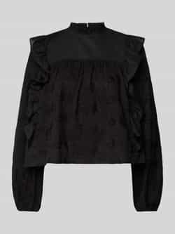 Jake*s Casual Relaxed fit blouse met volants