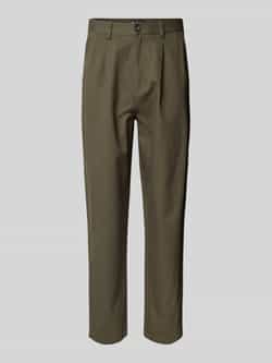 Barbour Regular fit bandplooibroek