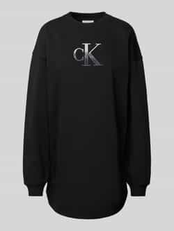 Calvin Klein Jeans Sweatjurk met labelstitching