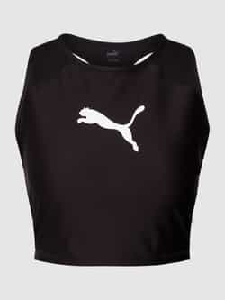 PUMA PERFORMANCE Korte top met labeldetail model 'Puma Fit Eversculpt Fitte'