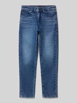 Tommy Hilfiger Teens Straight fit jeans van katoenmix