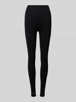 BORN LIVING YOGA Skinny fit legging met brede elastische band model 'India'