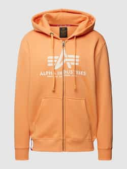 Alpha industries Sweatjack met labelprint model 'Basic'