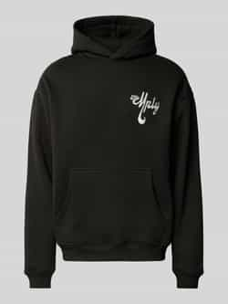 Multiply Apparel Hoodie met logoprint model 'Basic Hoody Small Logo'