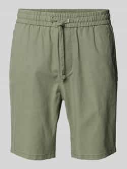 Only & Sons Korte broek van een mix van katoen en linnen model 'LINUS'