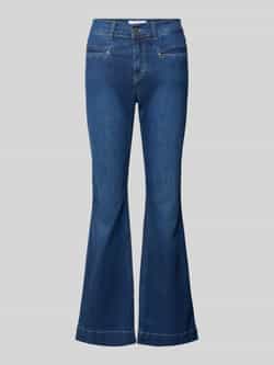 Angels Flared jeans met strookzakken model 'Leni'