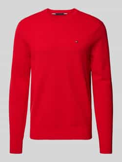 CK Calvin Klein Gebreide pullover met ronde hals