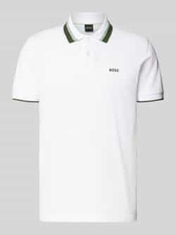BOSS GREEN Poloshirt Paddy AP Herit met contrastkleurige details