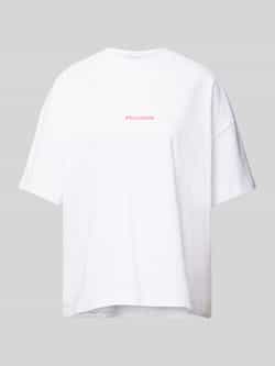 Pegador Oversized T-shirt met labelprint model 'REYNA'