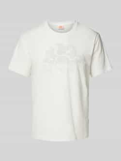 Sundek T-shirt met labelprint