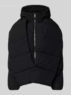 Boss Orange Regular fit gewatteerd jack met afneembare sjaal en mouwen model 'POLALA