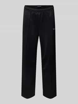 Pegador Trainingsbroek met elastische band en labelstitching