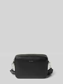 CK Calvin Klein Schoudertas in leerlook model 'CK MUST'