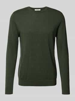 Selected Homme Regular fit gebreide pullover van puur katoen model 'BERG'