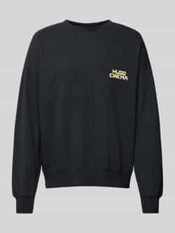 HUGO Sweatshirt met labelprint model 'Dargentix'