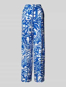 Marc Cain Stoffen broek met Franse steekzakken