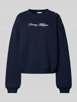 Tommy Hilfiger Relaxed fit sweatshirt van katoenmix