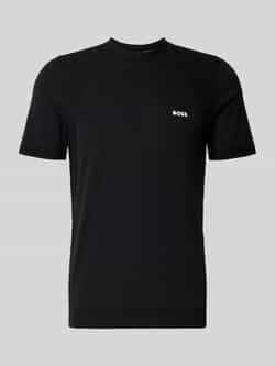 BOSS Green Regular fit T-shirt van katoenmix model 'MOMENTUM'